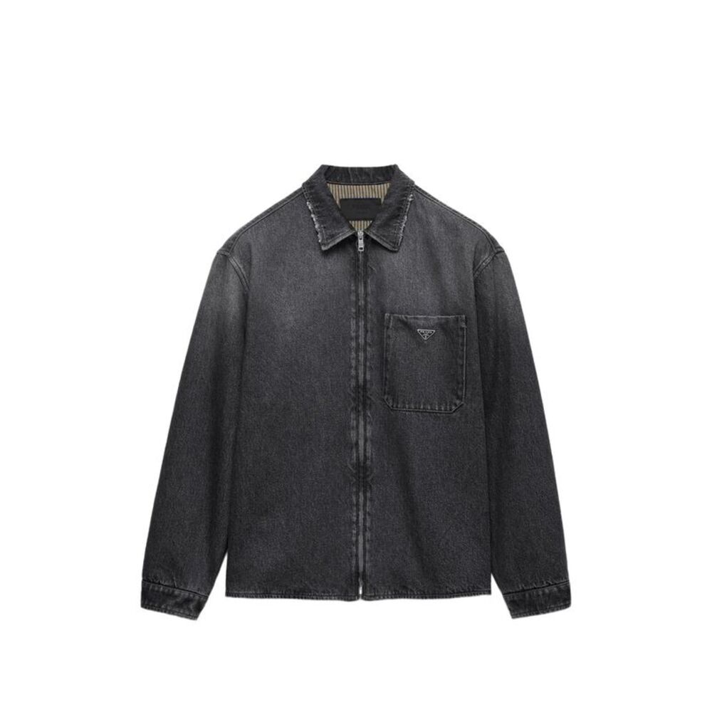 Prada Black Jackets - Shirt Jackets Men